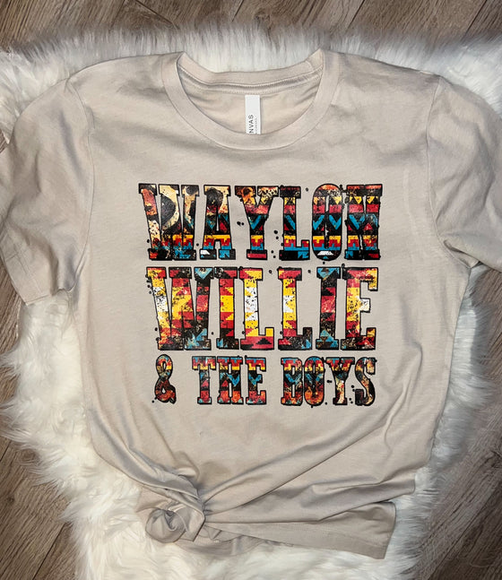 Waylon Willie & The Boys Bella Tee