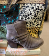 Very G Governor Bootie Taupe & Black