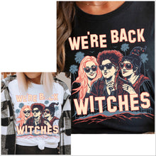  We’re Back Witches Bella Short Sleeve Tee