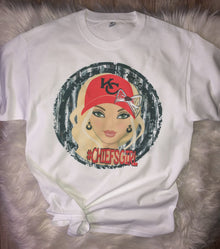  Chiefs Girl Sublimation Short Sleeve Tee